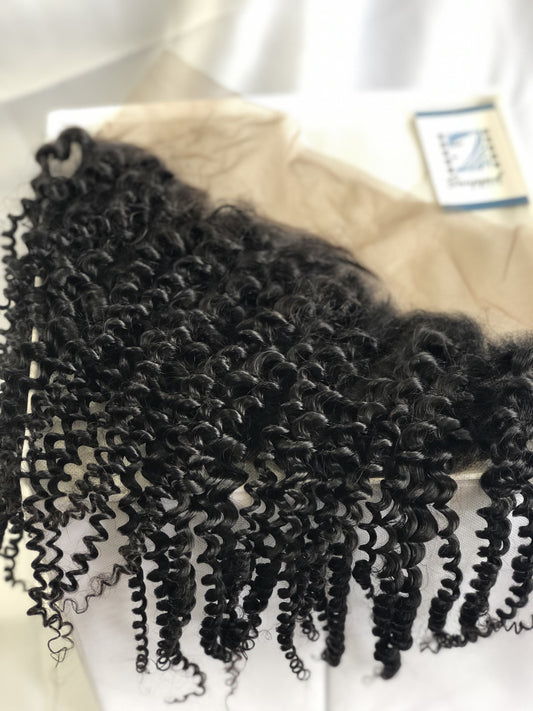 13x4  Kinky/Jamaican Curl Frontal