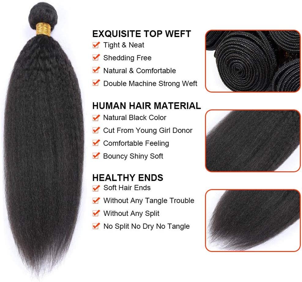 Kinky Straight Hair Bundle