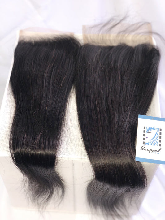 5x5 Brazilian Straight Closure