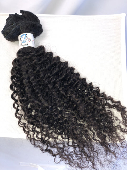 Kinky/Jerry Jamaican Curl Clip-In
