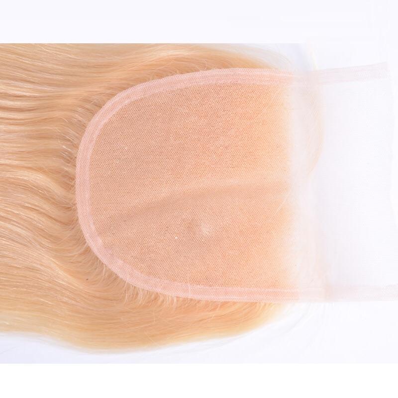 4x4 Blonde Closure Body Wave