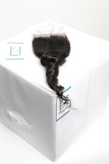 4x4 Loose Wave/Beach Curl Closure